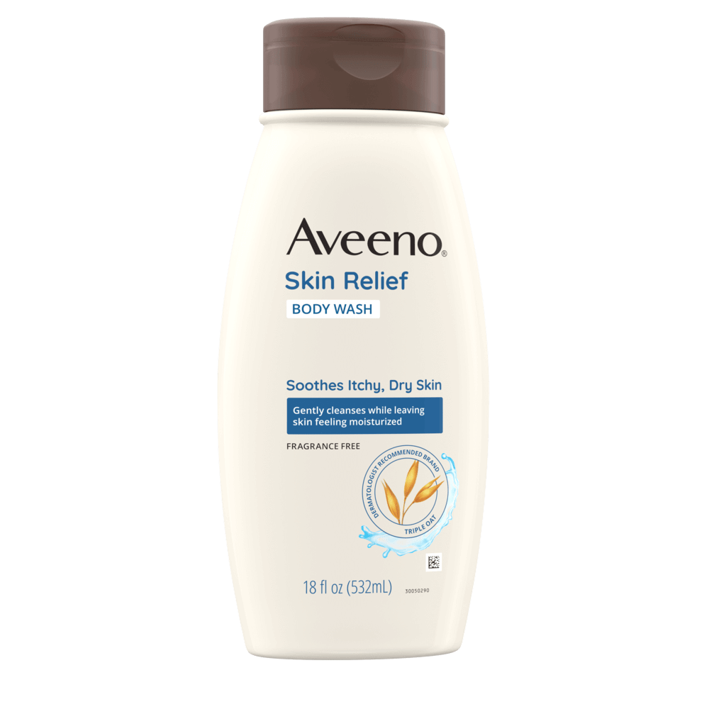 Frente de Aveeno Skin Relief Unscented Body Wash for Sensitive Skin
