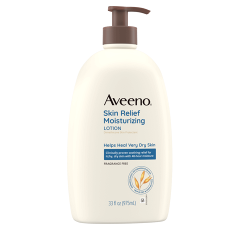 Frente de Aveeno Skin Relief Moisturizing Lotion for Very Dry Skin